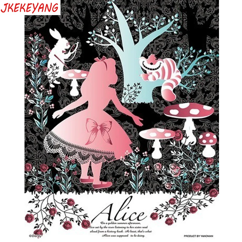 5D DIY square/round Diamond Painting Cartoon alice Cross Stitch Diamond Embroidery Pattern Rhinestone J1670
5D DIY square/round Diamond Painting Cartoon alice Cross Stitch Diamond Embroidery Pattern Rhinestone J1670