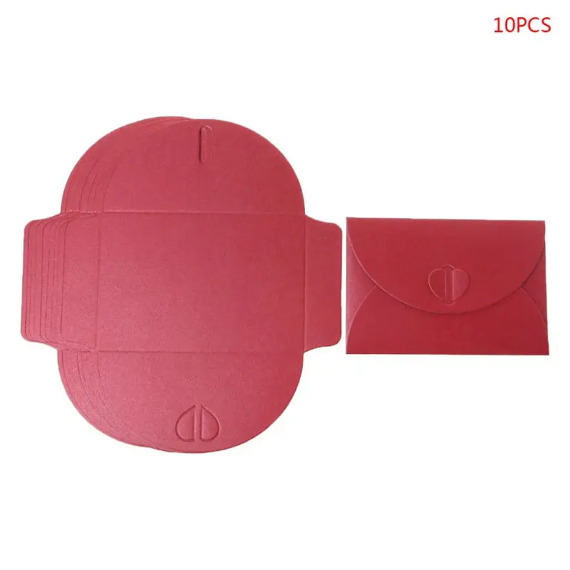10pcs Blank Mini Heart Buckle Retro Paper Envelopes Wedding Party Invitation Envelope For Letter Greeting Cards
10pcs Blank Mini Heart Buckle Retro Paper Envelopes Wedding Party Invitation Envelope For Letter Greeting Cards