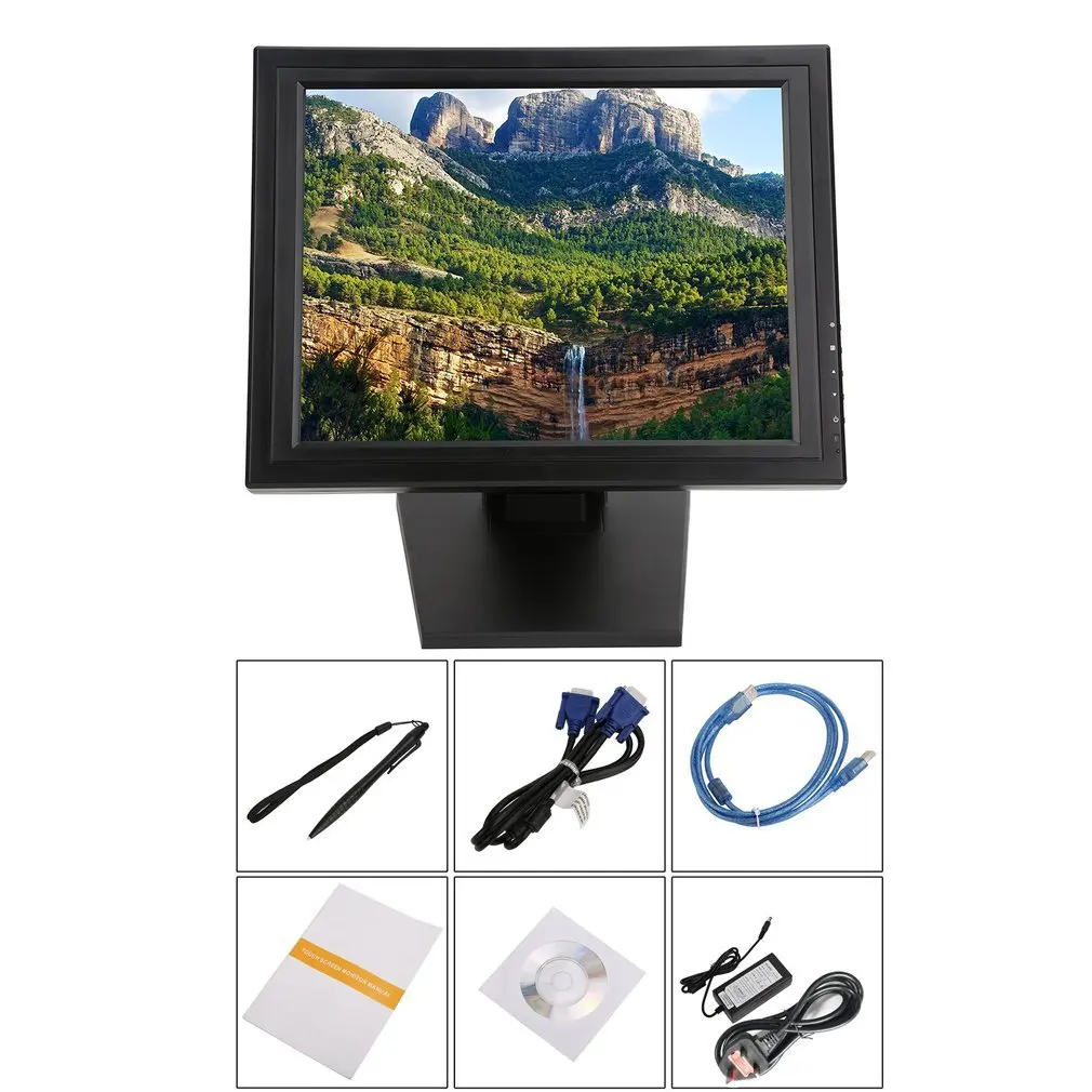 17 Inch Touch Screen LED Monitor POS TFT LCD TouchScreen 1024 X 768 Retail Restaurant Bar Touch Screen Display USB Interface
17 Inch Touch Screen LED Monitor POS TFT LCD TouchScreen 1024 X 768 Retail Restaurant Bar Touch Screen Display USB Interface