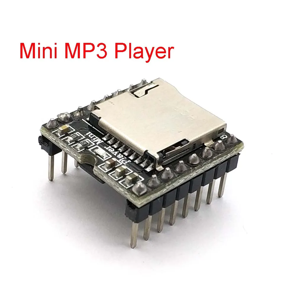 Фото Плата модуля мини MP3 DF плеера плата декодирования аудио и голоса для Arduino Sup port ing TF