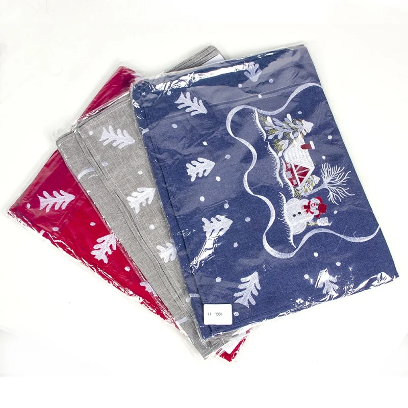 Christmas Fairytale Forest Table Runner Single Layer Machine Washable Cotton Printed Kitchen Snowflakes Sparkle Runner for Party
Christmas Fairytale Forest Table Runner Single Layer Machine Washable Cotton Printed Kitchen Snowflakes Sparkle Runner for Party