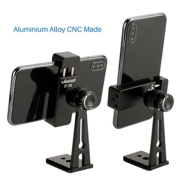 Ulanzi ST-04 Tripod Clamp Mount Smartphone Holder Mount Adapter w Bluetooth Remote Shutter Live Tripod for iPhone Android Mobile
Ulanzi ST-04 Tripod Clamp Mount Smartphone Holder Mount Adapter w Bluetooth Remote Shutter Live Tripod for iPhone Android Mobile
