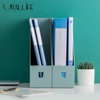 Urallife Desktop Files Holder Thicken Books Magazine Shelf Office School Document Rack Data Classification Storage Box Organizer 
Urallife Desktop Files Holder Thicken Books Magazine Shelf Office School Document Rack Data Classification Storage Box Organizer