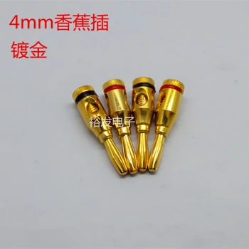 50pcs Banana plug 4MM speaker amplifier plug terminal test adapter gold-plated audio cable connector
50pcs Banana plug 4MM speaker amplifier plug terminal test adapter gold-plated audio cable connector