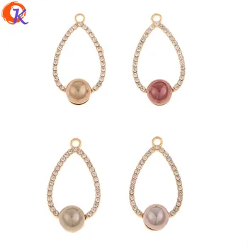 Cordial Design 50Pcs 17*30MM Jewelry Accessories/Rhinestone Pendant/Drop Shape/Imitation Pearl/Charms/Hand Made/Earring Findings
Cordial Design 50Pcs 17*30MM Jewelry Accessories/Rhinestone Pendant/Drop Shape/Imitation Pearl/Charms/Hand Made/Earring Findings