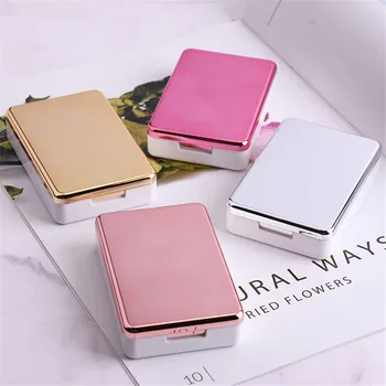 Plating Mirror Contact Lens Case Simple Simple Double Storage Lenses Box Unisex Eyes Care Kit Holder Container Travel Box
Plating Mirror Contact Lens Case Simple Simple Double Storage Lenses Box Unisex Eyes Care Kit Holder Container Travel Box