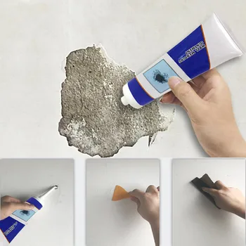 Magic White Latex Paint Wall Repair Cream Household Hole Disappear Waterproof Cleaning Tool Wall Repair Product
Magic White Latex Paint Wall Repair Cream Household Hole Disappear Waterproof Cleaning Tool Wall Repair Product