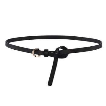 Thin Belt Women for Dress Soft Leather Casual Narrow Knotted Strap Belts Gifts Jeans
Thin Belt Women for Dress Soft Leather Casual Narrow Knotted Strap Belts Gifts Jeans