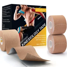 5m Kinesiology Tape Elastic Self-adhesive Bandage Waterproof Breathable Knee Pad Muscle Pain Relief Fitness Gym Exercise Bandage
5m Kinesiology Tape Elastic Self-adhesive Bandage Waterproof Breathable Knee Pad Muscle Pain Relief Fitness Gym Exercise Bandage