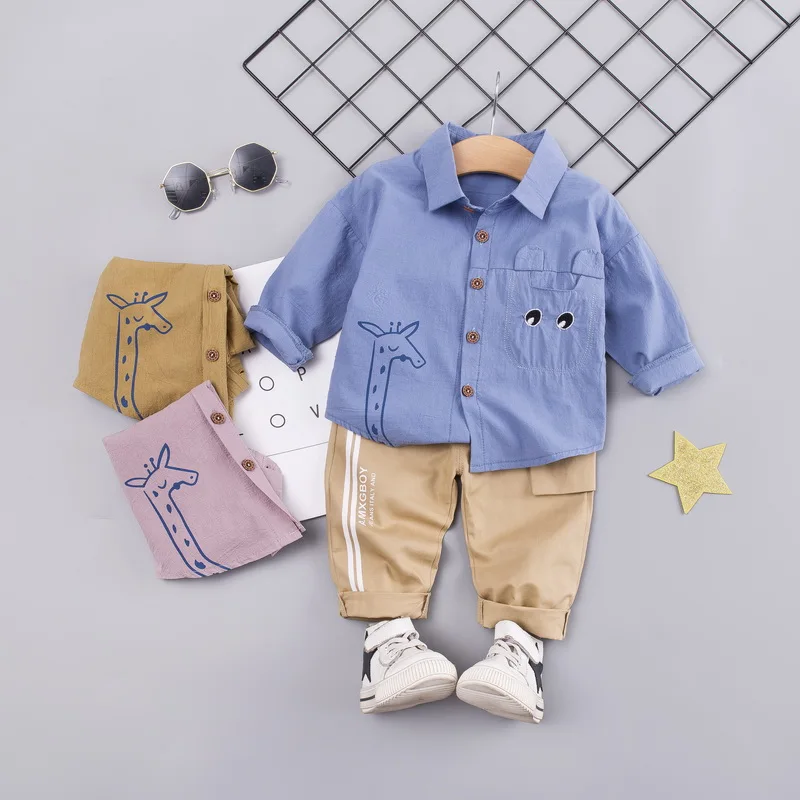 Autumn Baby Boy Adorable Cartoon Deer Print Long Sleeve Shirt Blouse Trousers Casual Outfits Clothes
Autumn Baby Boy Adorable Cartoon Deer Print Long Sleeve Shirt Blouse Trousers Casual Outfits Clothes
