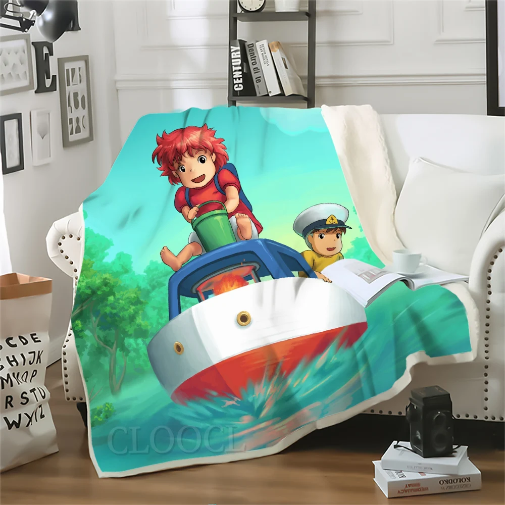 Double Layer Blanket Anime Ponyo on The Cliff 3D Printed Blanket Fashion for Teenager Home Decoration Beddings Adult Dream Style
Double Layer Blanket Anime Ponyo on The Cliff 3D Printed Blanket Fashion for Teenager Home Decoration Beddings Adult Dream Style