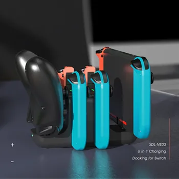 For Nintendo Switch Joy cons NS Console & Switch Pro Controller 6 in 1 Charging Dock Station Storage Charger LED Display Stand
For Nintendo Switch Joy cons NS Console & Switch Pro Controller 6 in 1 Charging Dock Station Storage Charger LED Display Stand