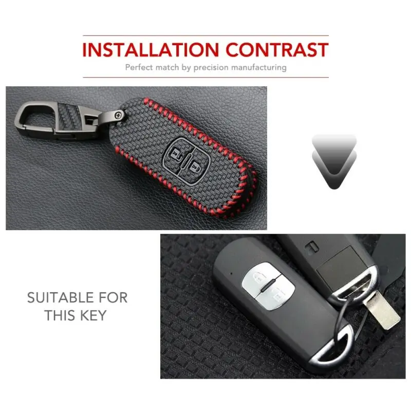 Leather Car Key Case Protection Cover For Mazda 2 3 5 6 8 CX3 CX4 CX5 CX7 CX9 GT
Leather Car Key Case Protection Cover For Mazda 2 3 5 6 8 CX3 CX4 CX5 CX7 CX9 GT
