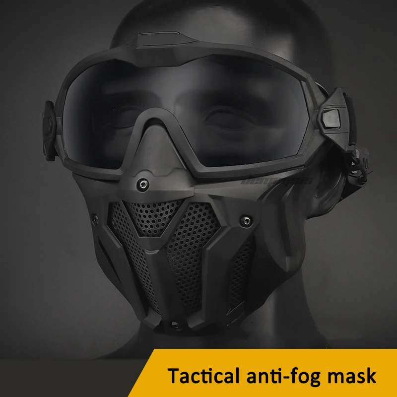 Tactical Full Face Mask Airsoft Military Camouflage Hunting Cs Army War Game Mask Shooting Training Protective Cycling Cs Masks
Tactical Full Face Mask Airsoft Military Camouflage Hunting Cs Army War Game Mask Shooting Training Protective Cycling Cs Masks