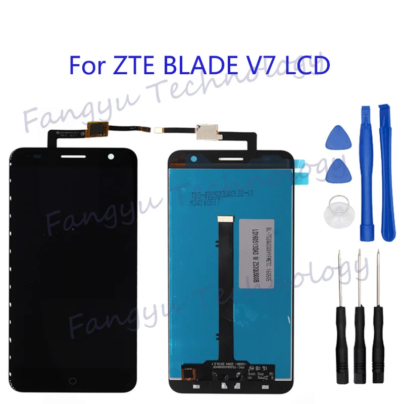 100% test work For ZTE BLADE V7 LCD display + touch screen replacement for ZTE V7 lcd mobile phone digitizer components +tool
100% test work For ZTE BLADE V7 LCD display + touch screen replacement for ZTE V7 lcd mobile phone digitizer components +tool