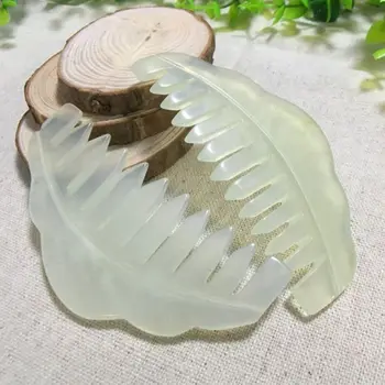 Natural Jade Stone Gua Sha Massage Comb Head Acpuncture Pressure Therapy Scraper Q0KD
Natural Jade Stone Gua Sha Massage Comb Head Acpuncture Pressure Therapy Scraper Q0KD