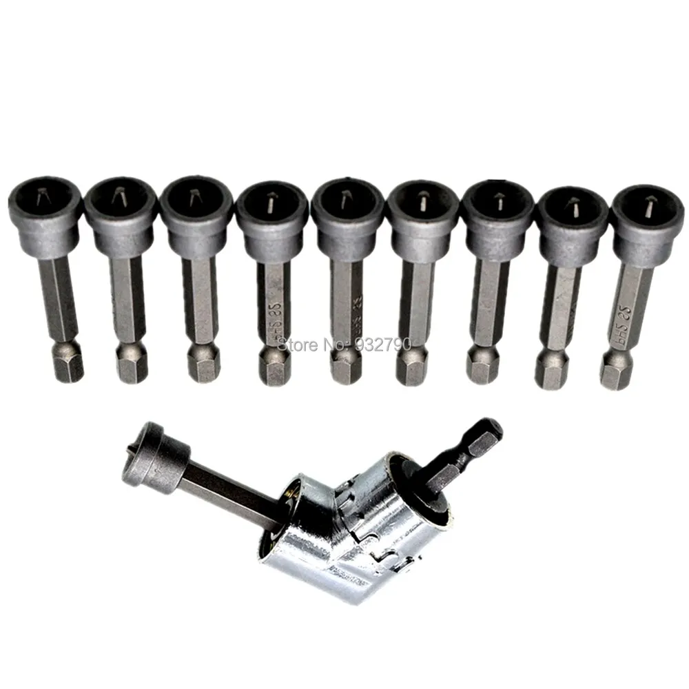 Screwdriver Bit Holder 105 Degree Bit Drill Attachment Angle Driver Hex & 1/4" Phillips PH2 Plasterboard Drywall Screwdriver Bit
Screwdriver Bit Holder 105 Degree Bit Drill Attachment Angle Driver Hex & 1/4" Phillips PH2 Plasterboard Drywall Screwdriver Bit