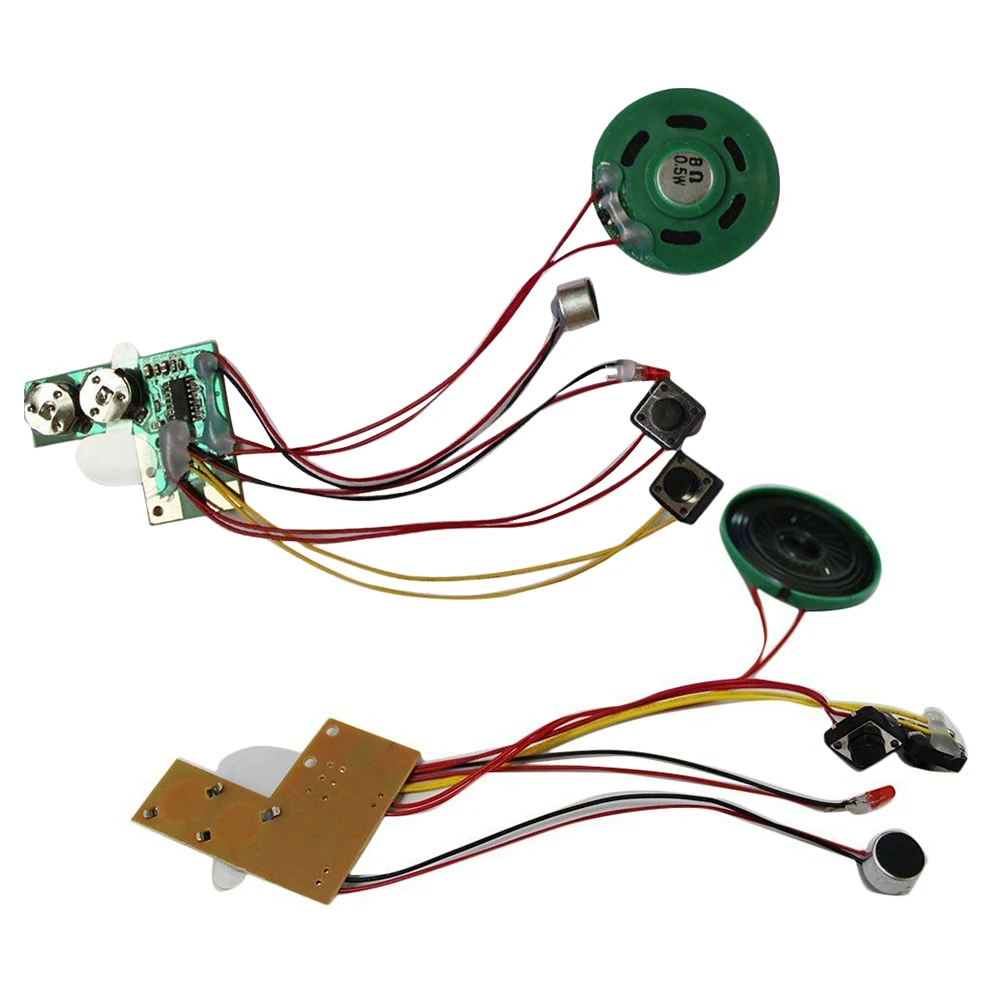2 Pcs Sound Musical Voice Module Black Recordable RF 10 Seconds Greeting Card Talk Chip DIY Battery Powered Easy Operate
2 Pcs Sound Musical Voice Module Black Recordable RF 10 Seconds Greeting Card Talk Chip DIY Battery Powered Easy Operate