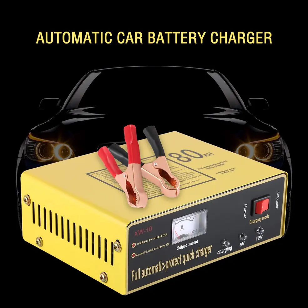 Automatic Car Battery Charger Intelligent 6V/12V Full Automatic Electric Car Battery Charger For Lead Acid Battery US Plug
Automatic Car Battery Charger Intelligent 6V/12V Full Automatic Electric Car Battery Charger For Lead Acid Battery US Plug