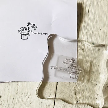 Flowers bird Transparent Clear Stamps / Silicone Seals Roller Stamp for DIY scrapbooking photo album/Card Making
