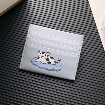 Women Cute Cat Oxford Durable Waterproof Card Wallet Case Bag with 6 Bits Cards Holder Small Mini Coin Purse for Girl Teenager
Women Cute Cat Oxford Durable Waterproof Card Wallet Case Bag with 6 Bits Cards Holder Small Mini Coin Purse for Girl Teenager