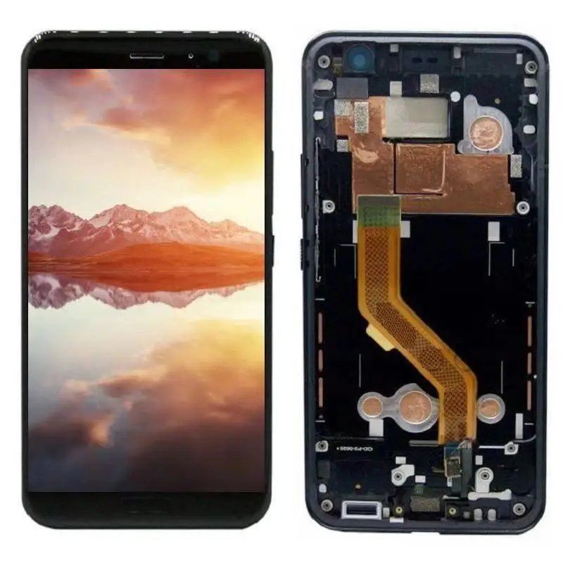 for 5.5" HTC U11 LCD touch screen digitizer components with housing, original accessories 2560 * 1440 for HTC U-3w U-1w U-3u LCD
for 5.5" HTC U11 LCD touch screen digitizer components with housing, original accessories 2560 * 1440 for HTC U-3w U-1w U-3u LCD