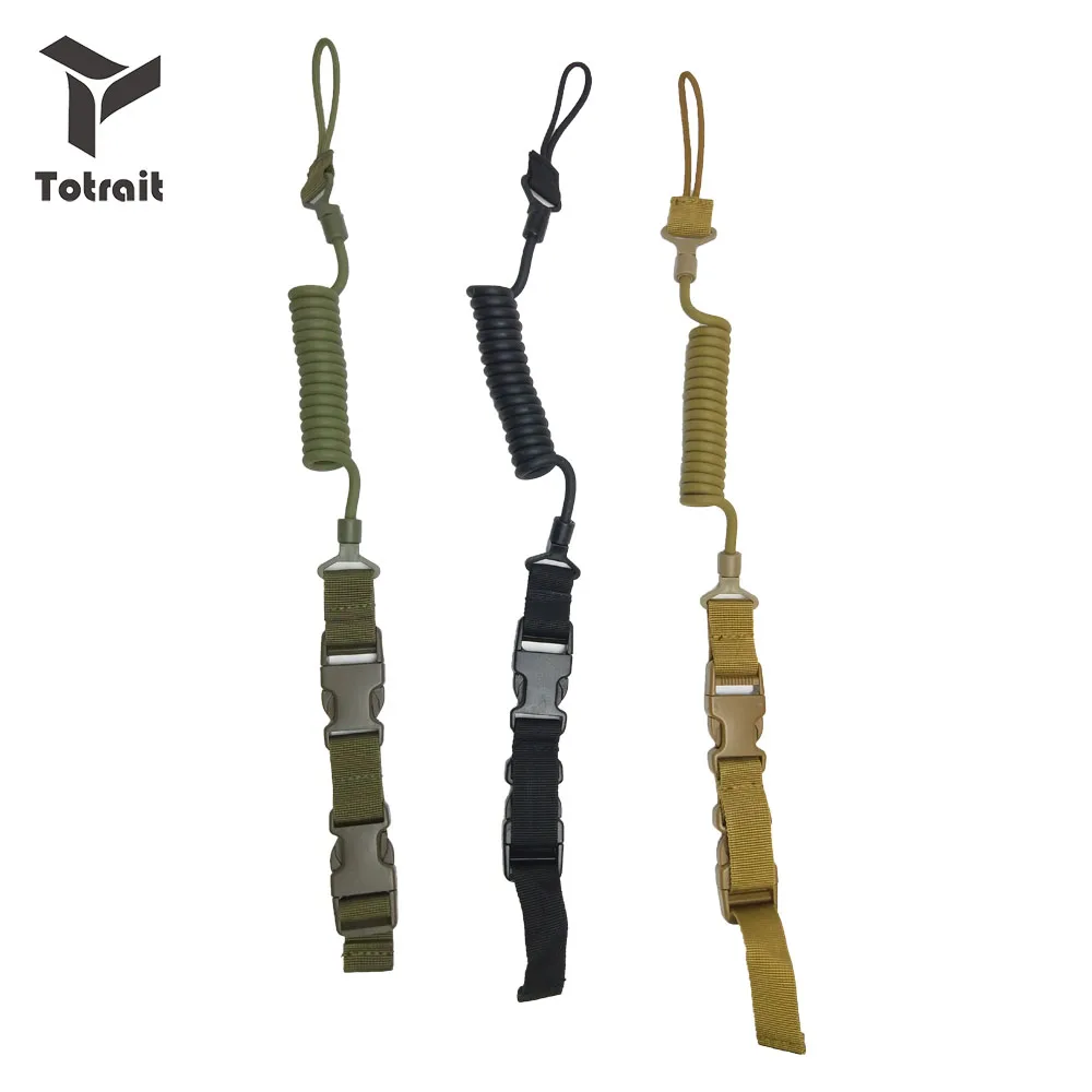Tactical Single Point Pistol Handgun Spring Lanyard Sling Quick Release Shooting Hunting Strap Army Combat Gear
Tactical Single Point Pistol Handgun Spring Lanyard Sling Quick Release Shooting Hunting Strap Army Combat Gear