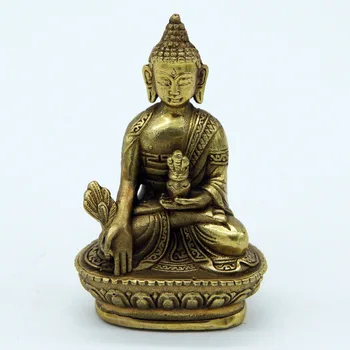 free shipping Folk Tibet Tibetan Brass Shakyamuni Medicine Buddha Statue Figurine
free shipping Folk Tibet Tibetan Brass Shakyamuni Medicine Buddha Statue Figurine