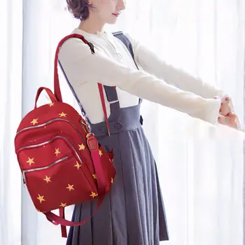 2020 New Ladies Backpack Waterproof Oxford Student School Bag Luxury Youth Girl Travel Backpack Designer Star Print Pattern Bag
2020 New Ladies Backpack Waterproof Oxford Student School Bag Luxury Youth Girl Travel Backpack Designer Star Print Pattern Bag