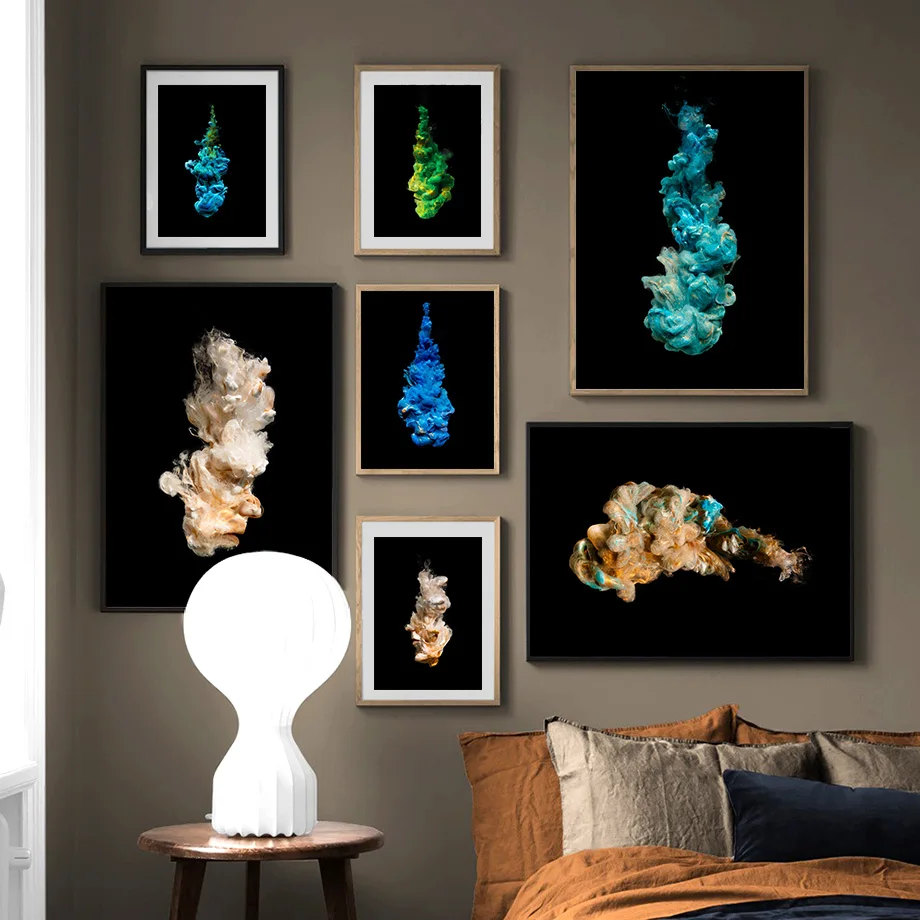 Color Abstract Smoke Face Phosphor HD Wall Art Canvas Painting Nordic Posters And Prints Wall Pictures For Living Room Decor
Color Abstract Smoke Face Phosphor HD Wall Art Canvas Painting Nordic Posters And Prints Wall Pictures For Living Room Decor