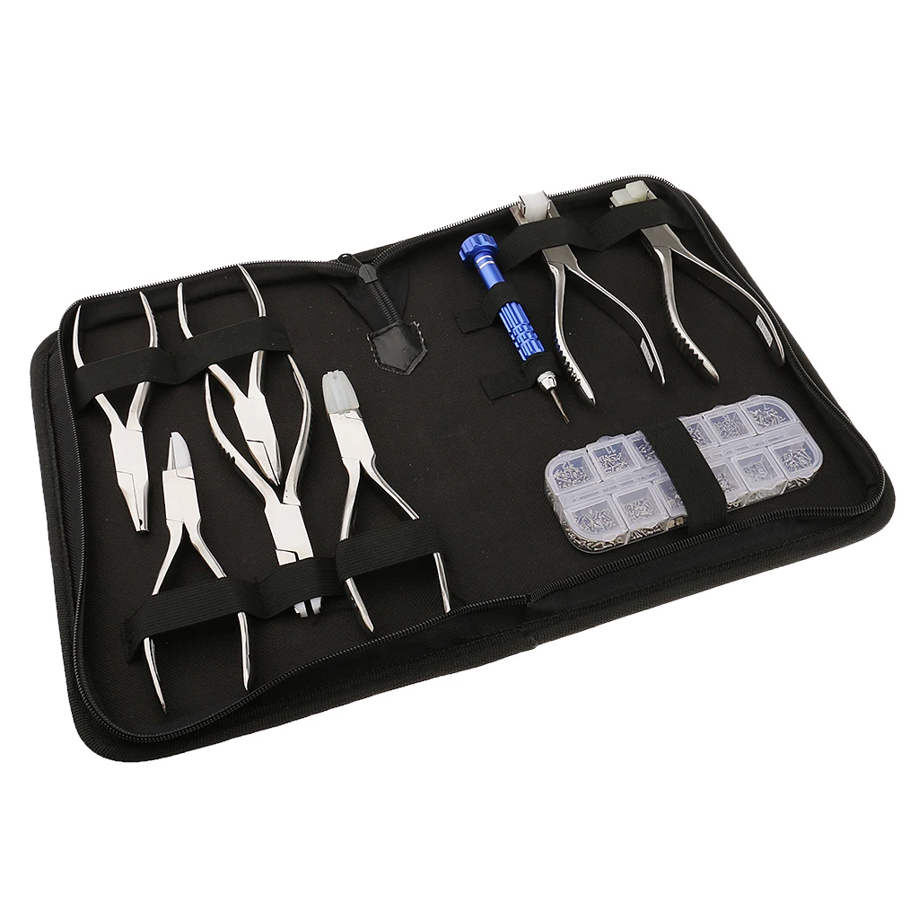 Adjusting Eyeglasses Eye Glasses Nose Pads Arm Pliers Spectacle Assembling Tools Hand Repair Tool with Pouch Adjusting Eyeglasses Eye Glasses Nose Pads Arm Pliers Spectacle Assembling Tools Hand Repair Tool with Pouch