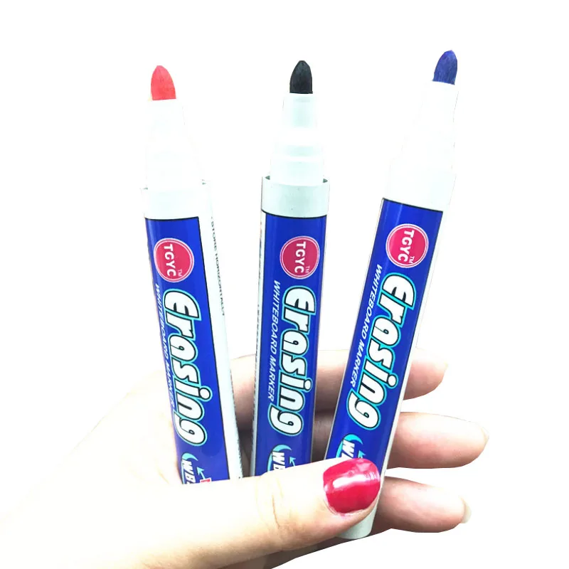 2pc Whiteboard Pen Safe And Environmentally Friendly Non-Toxic Water-Based Erasable Marker Black Red Blue Three Colors Optional
2pc Whiteboard Pen Safe And Environmentally Friendly Non-Toxic Water-Based Erasable Marker Black Red Blue Three Colors Optional