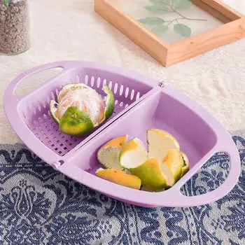 Plastic Storage Basket Drain Storage Basket Kitchen Tool Folding Fruit Container Food Vegetable Washing Organizer
Plastic Storage Basket Drain Storage Basket Kitchen Tool Folding Fruit Container Food Vegetable Washing Organizer