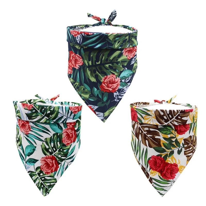 Pet Cotton Romantic Rose Bib Comfortable Dog Cat Turban Triangle Scarf Adjustable Bandana Kerchief Hankie Dog Supplies
Pet Cotton Romantic Rose Bib Comfortable Dog Cat Turban Triangle Scarf Adjustable Bandana Kerchief Hankie Dog Supplies