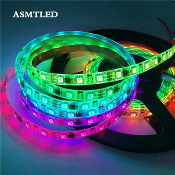 WS2811 Full Color Pixel LED Strip Light 12V 60leds/m Programmable 5050 RGB 12V LED Band LED Stripe Neon Light Tape Ribbon Lamp
WS2811 Full Color Pixel LED Strip Light 12V 60leds/m Programmable 5050 RGB 12V LED Band LED Stripe Neon Light Tape Ribbon Lamp