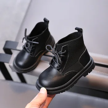 Winter Girls Casual Knit Short Boots Princess Soft Bottom Martin Boots Children Shoes Kids Shoes for Girl
Winter Girls Casual Knit Short Boots Princess Soft Bottom Martin Boots Children Shoes Kids Shoes for Girl