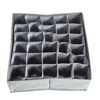Underwear Ties Socks Drawer 30 Cell Bamboo Charcoal Closet Storage box
Underwear Ties Socks Drawer 30 Cell Bamboo Charcoal Closet Storage box