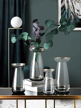 Nordic creative simplicity ins Feng Shui culture drawing Phnom Penh open wide mouth transparent glass vase desktop decoration 
Nordic creative simplicity ins Feng Shui culture drawing Phnom Penh open wide mouth transparent glass vase desktop decoration