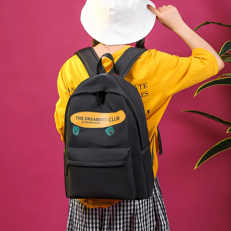Skateboard Pattern School Bag Women's Korean-style High School Simple Women's INS Wind Backpack Fashion Students Japanese-style
Skateboard Pattern School Bag Women's Korean-style High School Simple Women's INS Wind Backpack Fashion Students Japanese-style