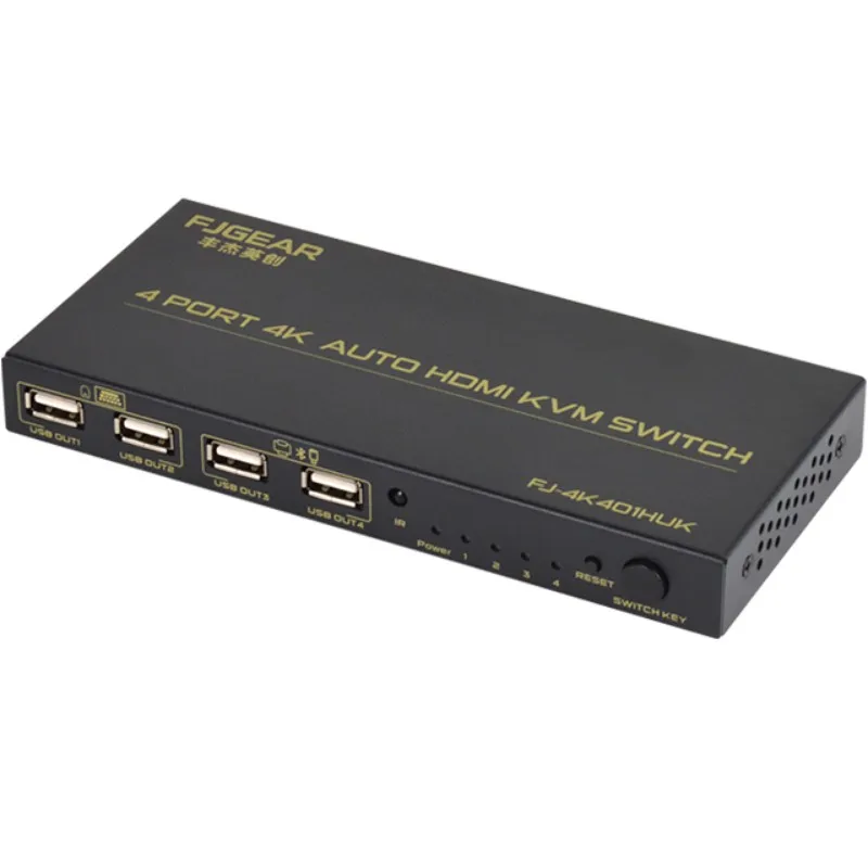 kvm switch hdmi 4K 4 port kvm switcher with remote control 4 USB port sharing keyboard mouse monitor printer
kvm switch hdmi 4K 4 port kvm switcher with remote control 4 USB port sharing keyboard mouse monitor printer