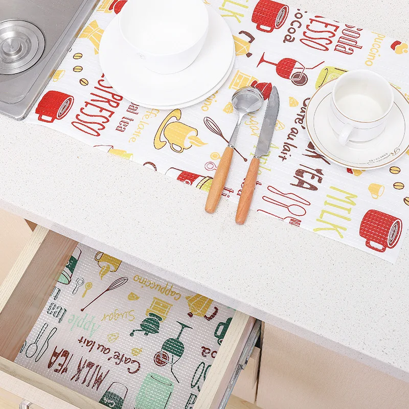 Shelf Cover Liners Cabinet Mat Oil-proof Drawer Mat Moisture-Proof Waterproof Dust Non-Slip Fridge Kitchen Table Pad Paper
Shelf Cover Liners Cabinet Mat Oil-proof Drawer Mat Moisture-Proof Waterproof Dust Non-Slip Fridge Kitchen Table Pad Paper