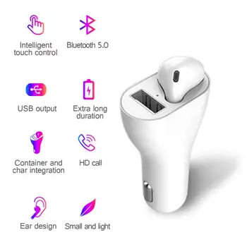 VEHEMO FM transmitter Car Mp3 Player Wireless Bluetooth Headset Bluetooth Car Kit Call Usb Music Player Type-c Car Charger
VEHEMO FM transmitter Car Mp3 Player Wireless Bluetooth Headset Bluetooth Car Kit Call Usb Music Player Type-c Car Charger