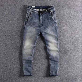 2019 new arrival fashion designer Fit-in straight-barrel young trousers men's jeans handsome boy's wear for promotion sale
2019 new arrival fashion designer Fit-in straight-barrel young trousers men's jeans handsome boy's wear for promotion sale