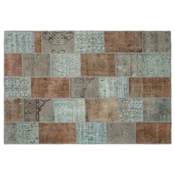 Handmade Gray Vintage Overdyed Patchwork Area Rug 190x280 Cm-6'3''X9'2''
Handmade Gray Vintage Overdyed Patchwork Area Rug 190x280 Cm-6'3''X9'2''