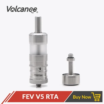 Volcanee Shenray FEV V5 RTA Top Fill Tank 23mm Diameter 6ml Capacity 316SS For 510 Thread Mech Mod E Cigarettes Vape Atomizer
Volcanee Shenray FEV V5 RTA Top Fill Tank 23mm Diameter 6ml Capacity 316SS For 510 Thread Mech Mod E Cigarettes Vape Atomizer
