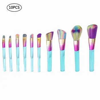 10pcs Transparent Crystal Diamond Makeup Brushes Set Colorful Diamond Blush Foundation Eyeshadow Lip Brush Makeup Beauty Tool
10pcs Transparent Crystal Diamond Makeup Brushes Set Colorful Diamond Blush Foundation Eyeshadow Lip Brush Makeup Beauty Tool
