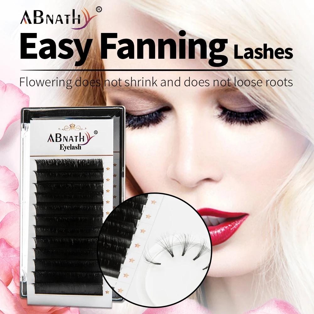 Abnathy Easy Fanning Eyelash Extension Blooming Volume Eyelashes Self-making Fast Fans Bloom Lashes Extension Volume Lash
Abnathy Easy Fanning Eyelash Extension Blooming Volume Eyelashes Self-making Fast Fans Bloom Lashes Extension Volume Lash