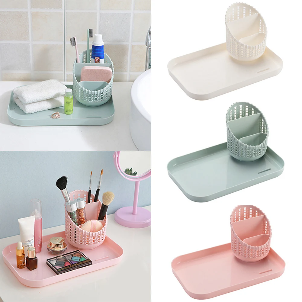 Large Capacity Desktop Table Cosmetics Storage Tray Holder Organizer Container for Home Apartment Bedroom Living Room
Large Capacity Desktop Table Cosmetics Storage Tray Holder Organizer Container for Home Apartment Bedroom Living Room
