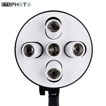 5 in 1 E27 Base Socket Light Lamp Bulb Holder Adapter for Photo Video Studio Softbox
5 in 1 E27 Base Socket Light Lamp Bulb Holder Adapter for Photo Video Studio Softbox