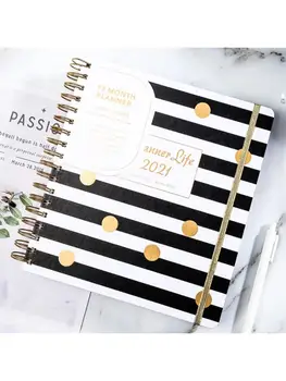 2020 New 2021 English Agenda B5 Spiral Coil Notebook Planner Journal Weekly Daily Notepad
2020 New 2021 English Agenda B5 Spiral Coil Notebook Planner Journal Weekly Daily Notepad